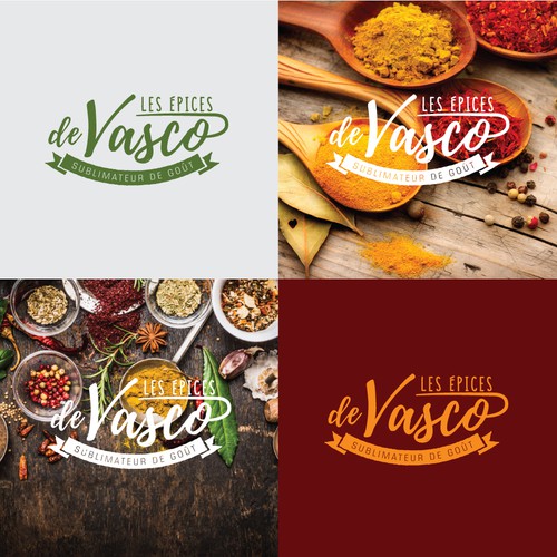 Creative logo for a new spice assortments for food