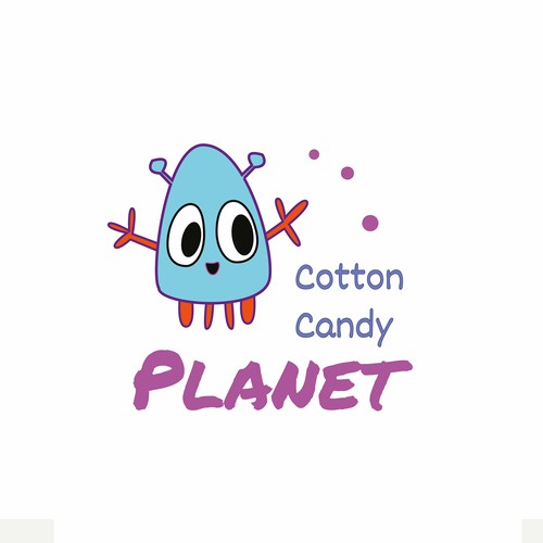 Cotton Candy Planet Alien