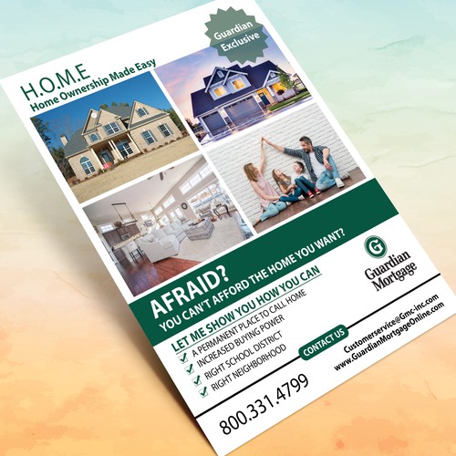 Flyer for Mortgage Company