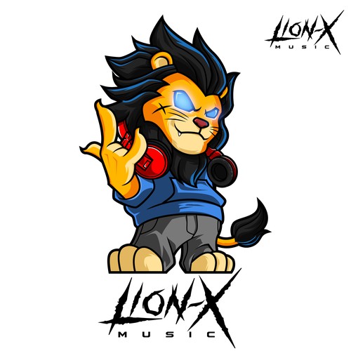 edm dj lion-x