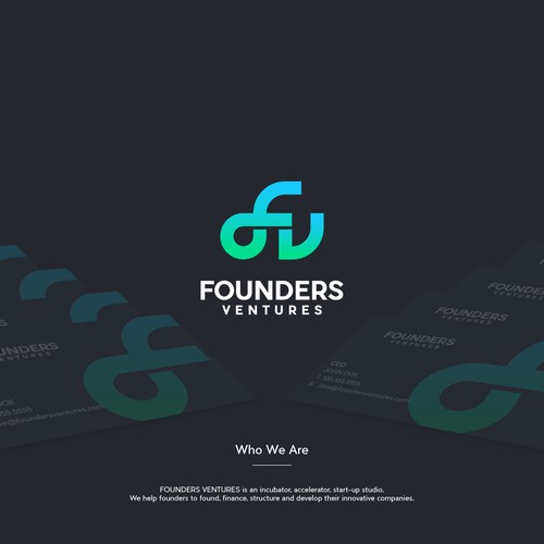 Young and Adventurous Logo Concept for Incubator Start-up