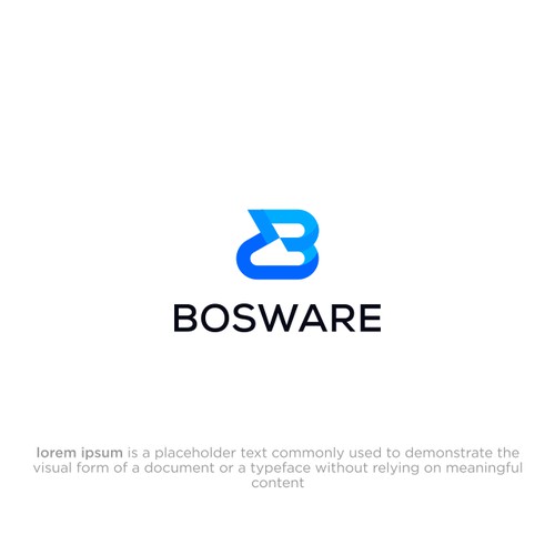 BOSWARE bold logo for technology