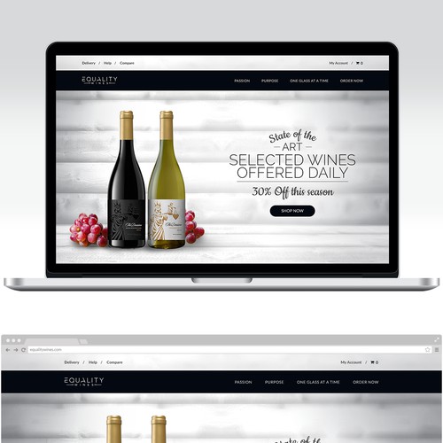 Sleek & sophisticated ecommerce site