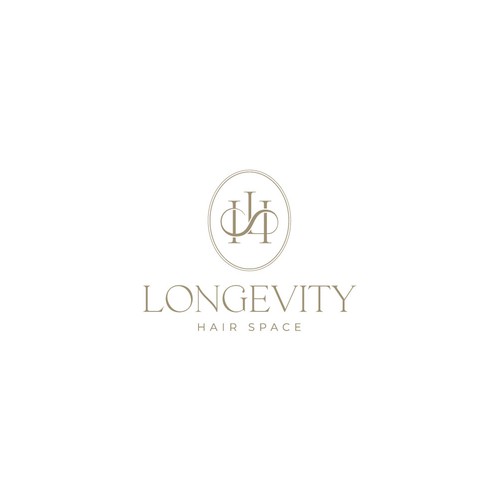 Elegant logo concept for Hair space