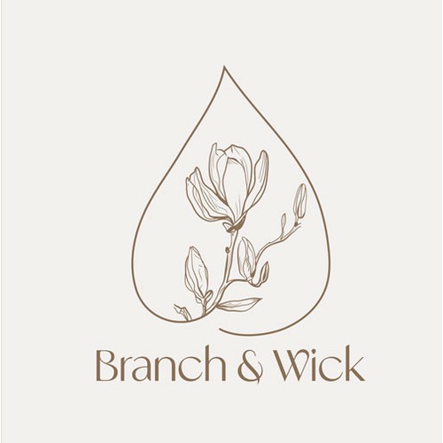 Visual identity for a home decor brand presented in a brand guide design