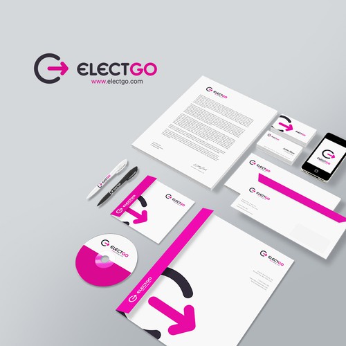Brand identity for ElectGo