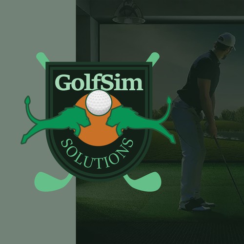  Golf Simulator Logo
