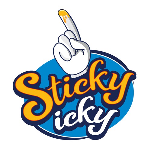 Logo design for Sticky Icky