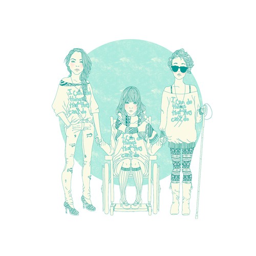 Yooralla 'Equality for Disability' T-shirt Design