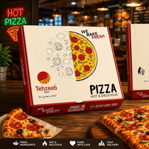 Tehzeeb Bakers Complete Food Box Packaging Designs