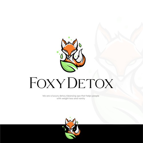 FoxyDetox Logo Proposal