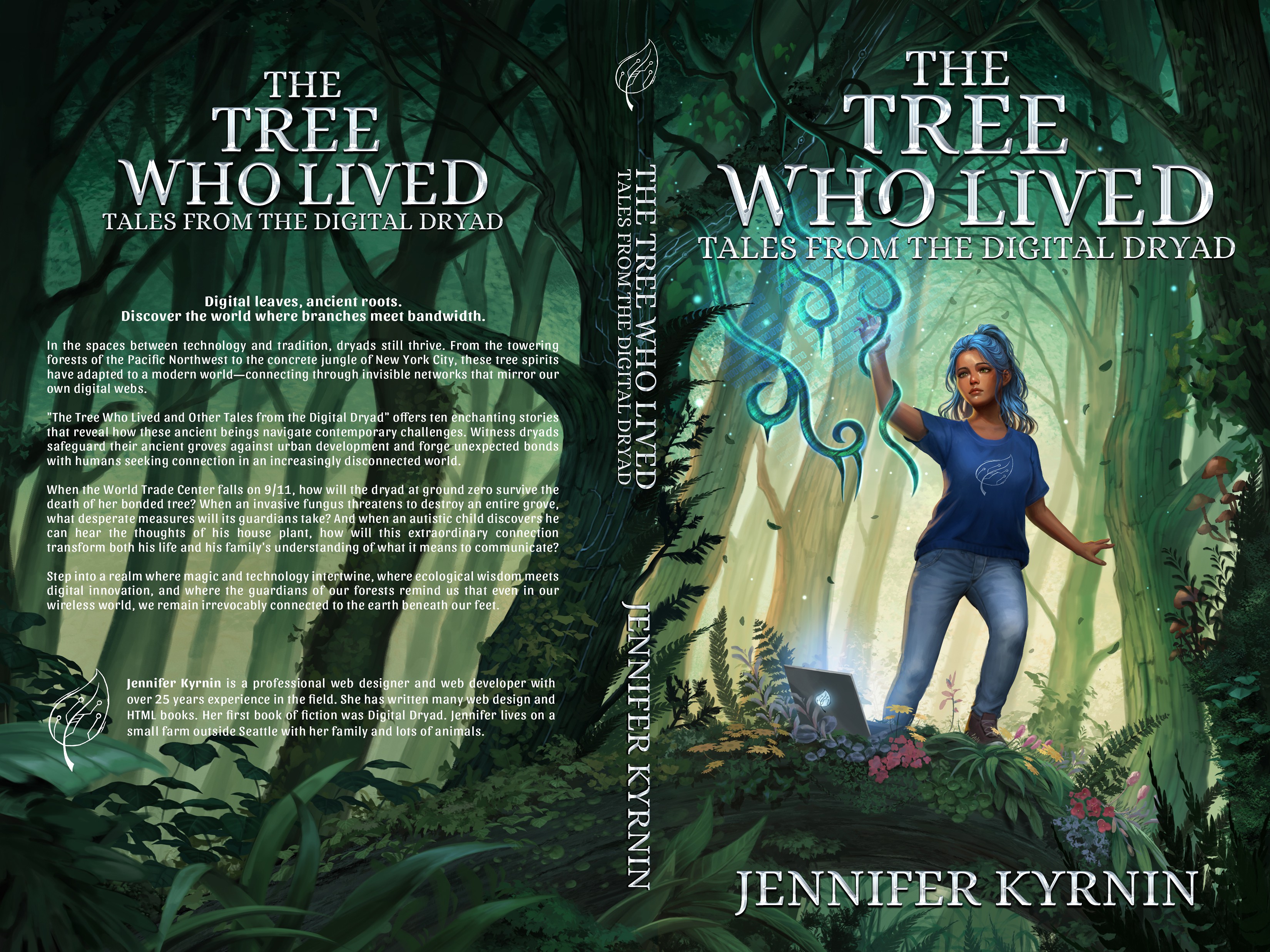 Best-selling fantasy story collection book cover design