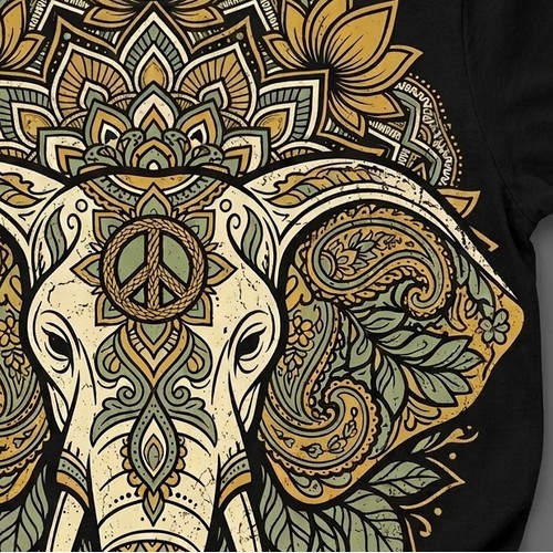 Mandala Elephant