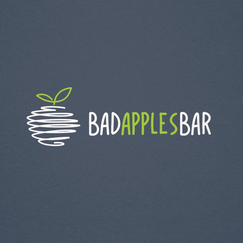 Help Bad Apples Bar  with a new logo