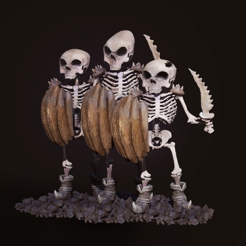 Skeleton warriors