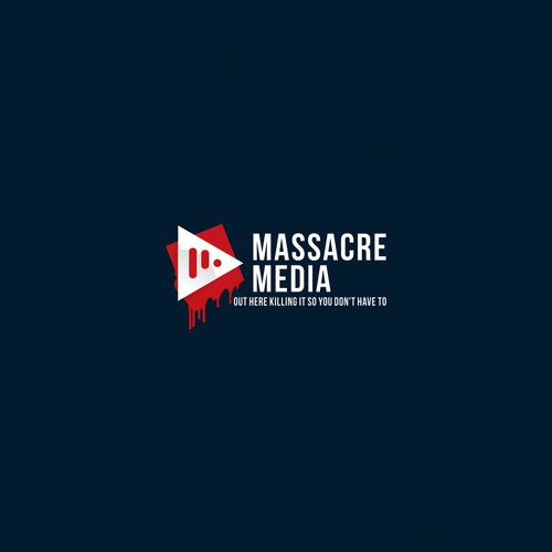 Logo Design For Massacre Media