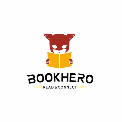 Logo design for international book sharing platform