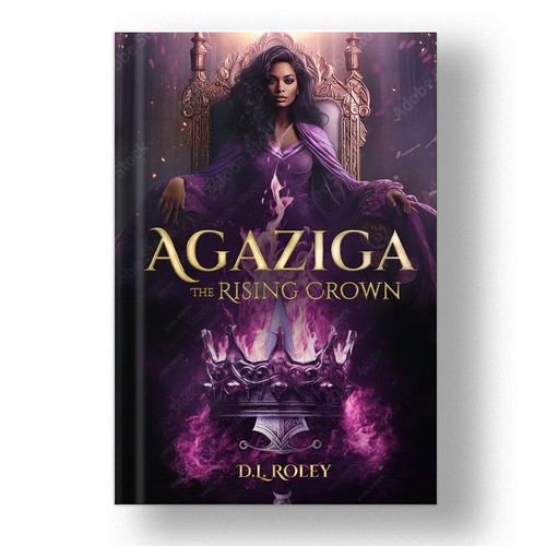 Agaziga Book cover design