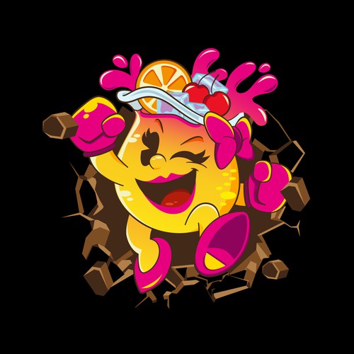 Illustration for an alcoholic drink