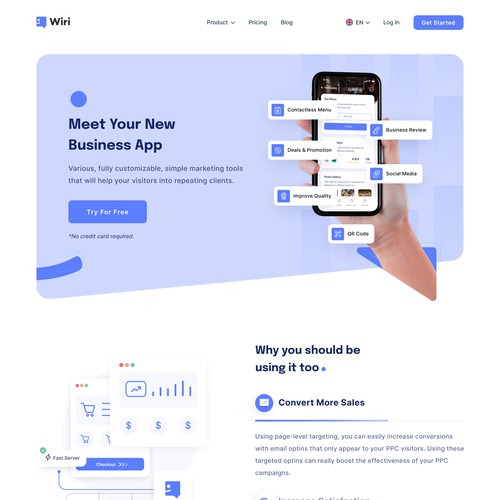 Landing Page