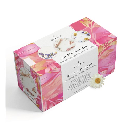 Packaging Kit Bio Bougie DIY