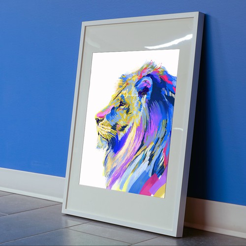 Lion - Digital Painting