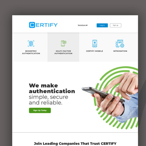 Website design for Certify