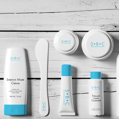 Inspiring Logo For South Beach Cosmetics Skin Care Line