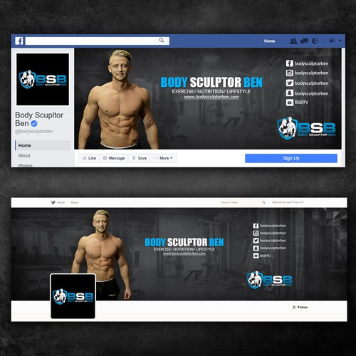 Fitness facebook cover