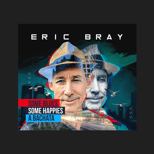 Album cover design for Eric Bray