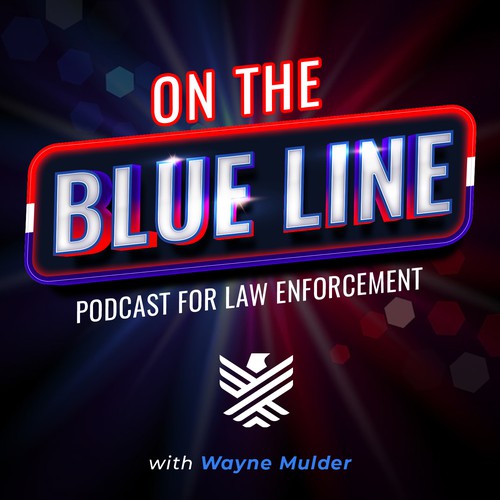 Podcast Cover for a show geared towards helping Law Enforcement.