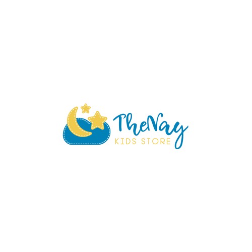 Cute logo for a kids clothing brand