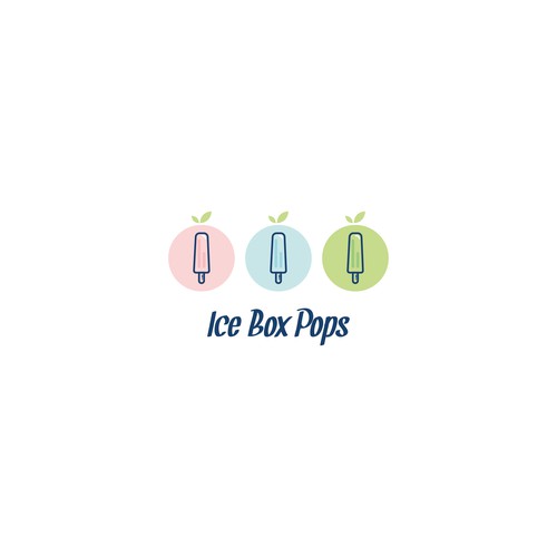 Logo concept for Ice Box Pops