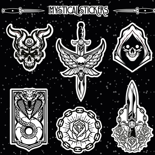 Mystical Stickers