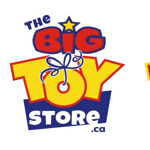 bold logo for a toy store