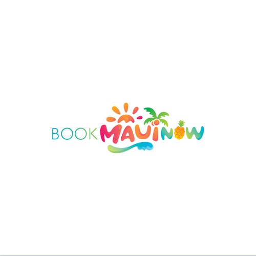 Colorful logo for accommodation rental