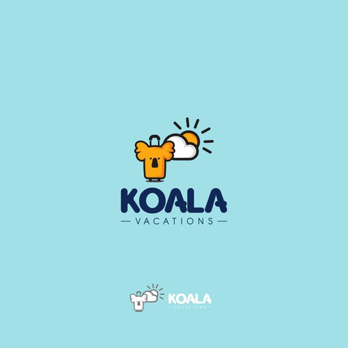 Design a beautiful logo for Koala Vacations