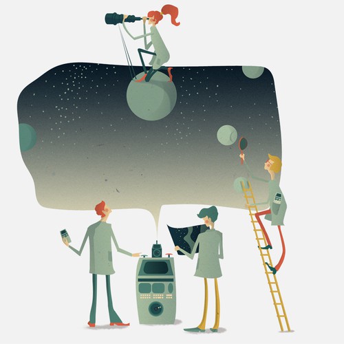 Illustration for website