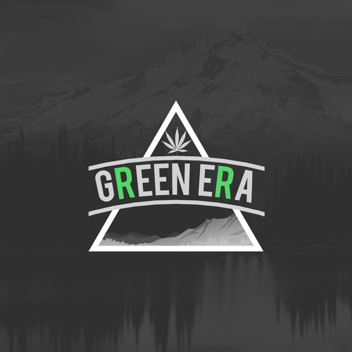 Green Era Simple Logo Design