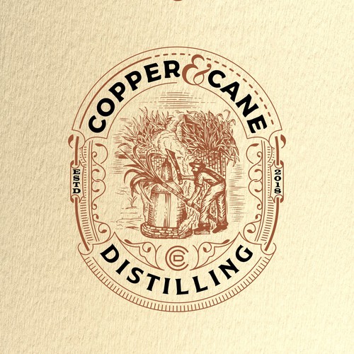 Logo design for an artisanal distillery