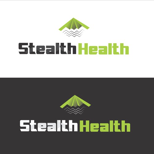 Logo design for high-tech RADAR health startup Stealth Health