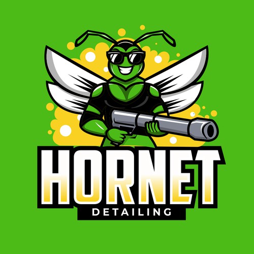 Mascot Logo for Hornet Detailing