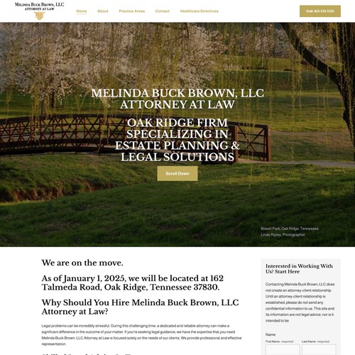 Melinda Buck Brown, LLC Design