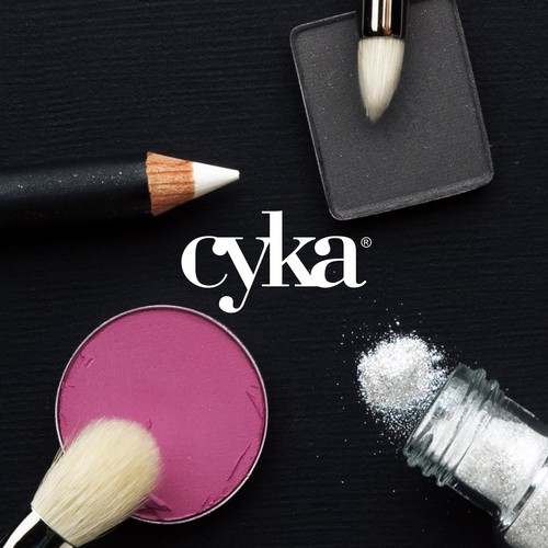 Create a capturing unique and edgy  illustration for makeup brushes