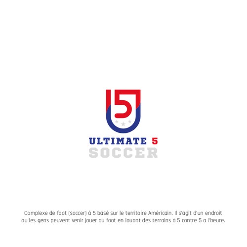 Concept de logo Ultimate 5 Soccer