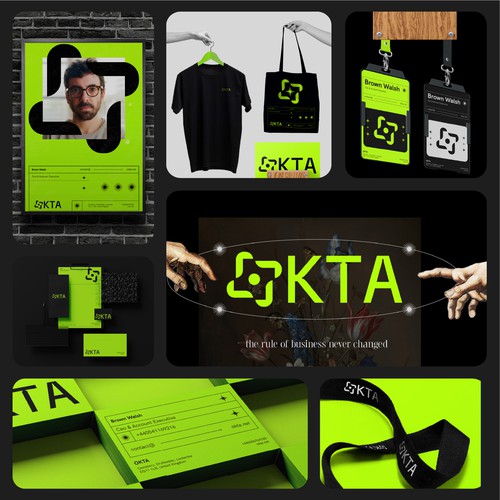 OKTA - LOGO & VISUAL IDENTITY DESIGN