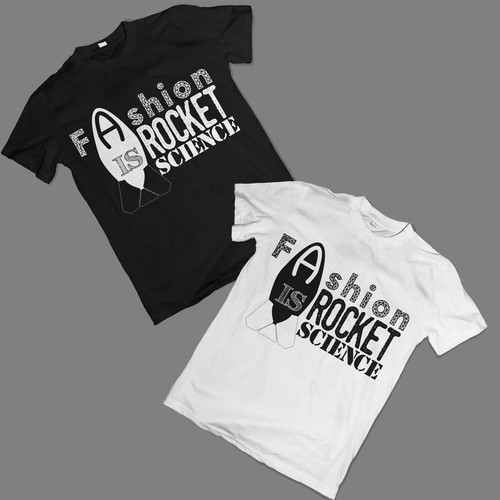 Black and white t-shirt design