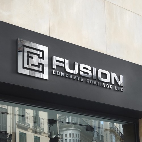 Logo for Fusion Concrete Coatings LLC