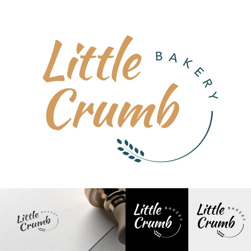 Elegant logo concept for a bakery 