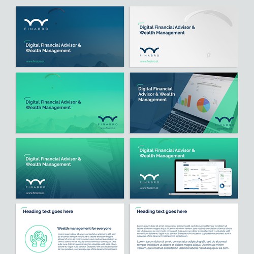 Powerpoint Template for Finabro